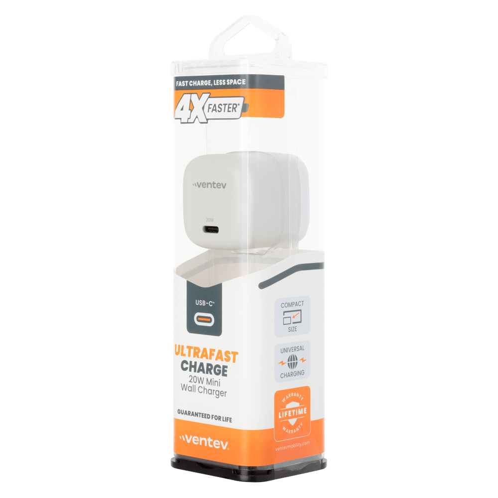 Ventev 20W PD USB C Mini Wall Charger