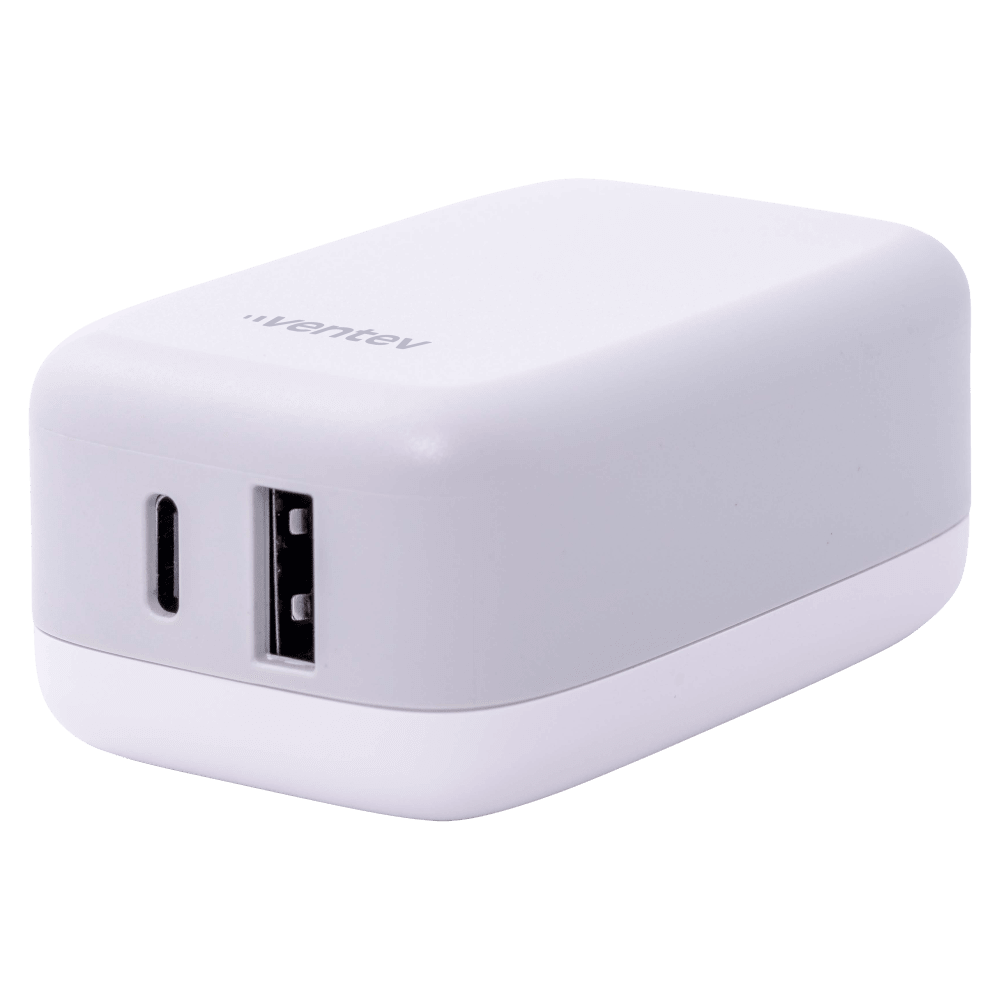 Ventev 27W ULTRAFAST USB C and USB A Universal Wall Charger