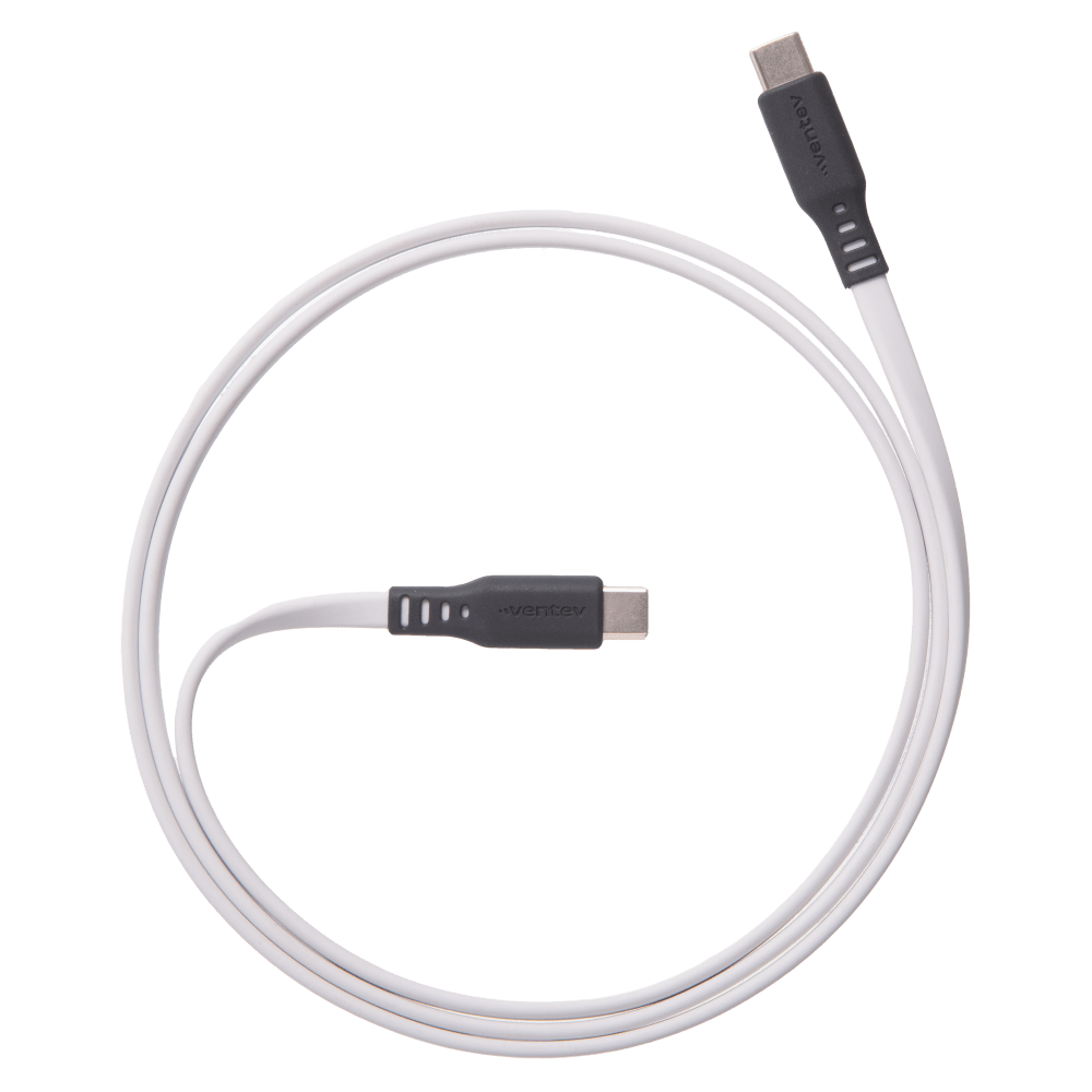 Ventev 30W ULTRAFAST USB C Universal GaN Mini Wall Charger and USB C to USB C Cable