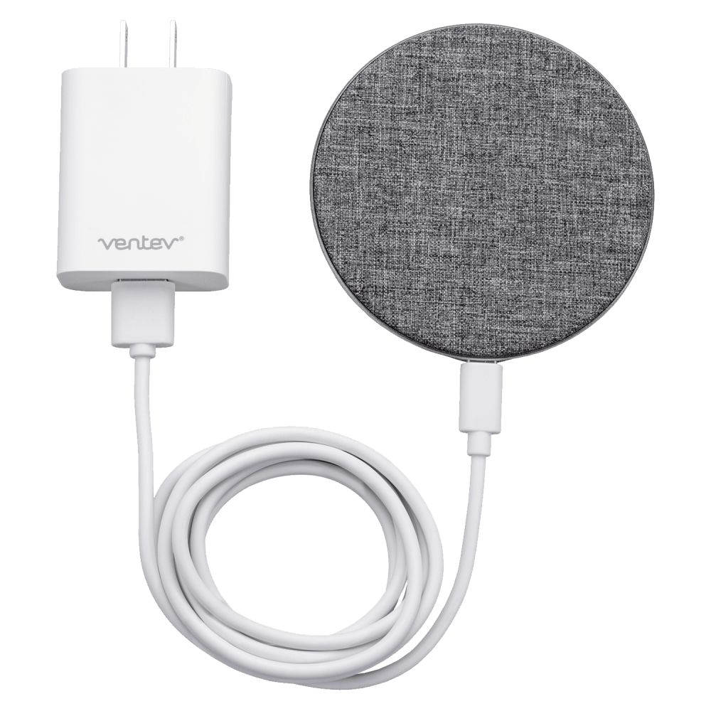 Ventev wireless chargepad plus 10W Gray, White