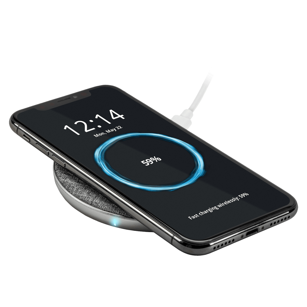 Ventev wireless chargepad plus 10W Gray, White