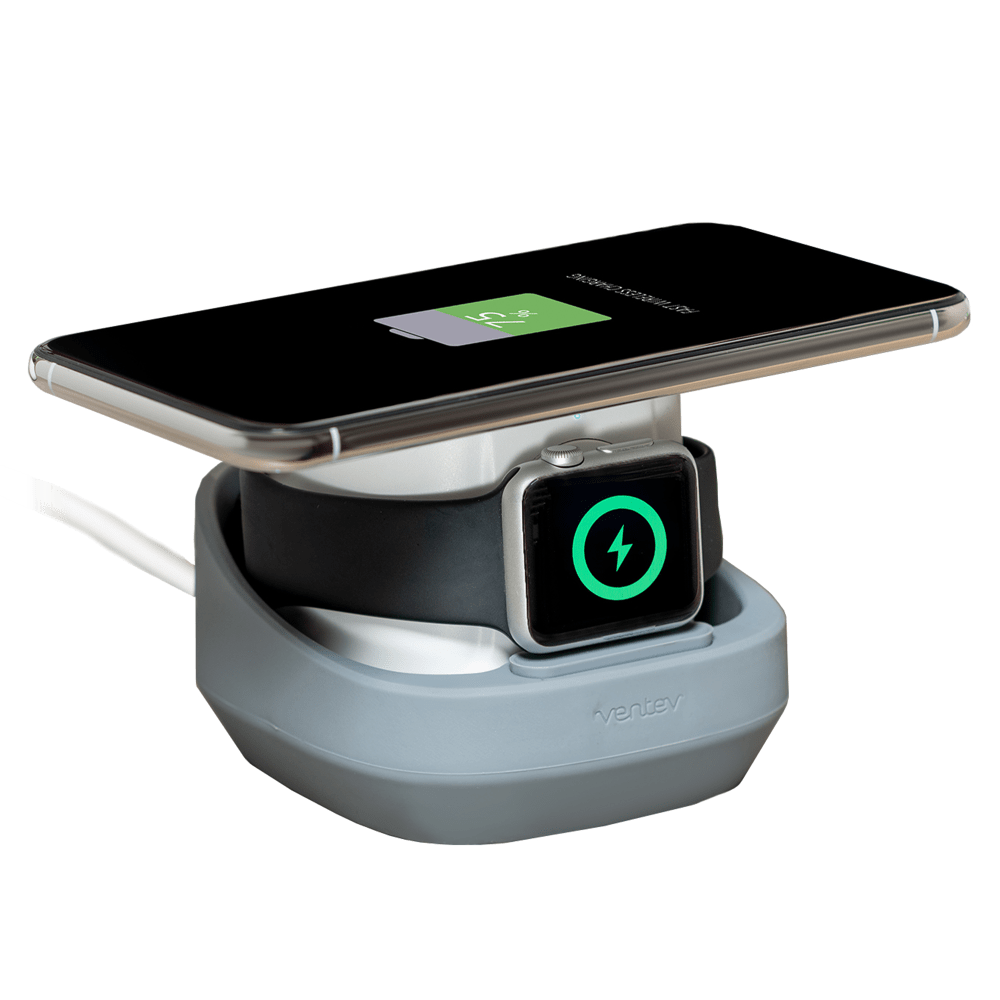 Ventev wireless watchdock duo Wireless Charging Pad 10W and Apple Watch Charger