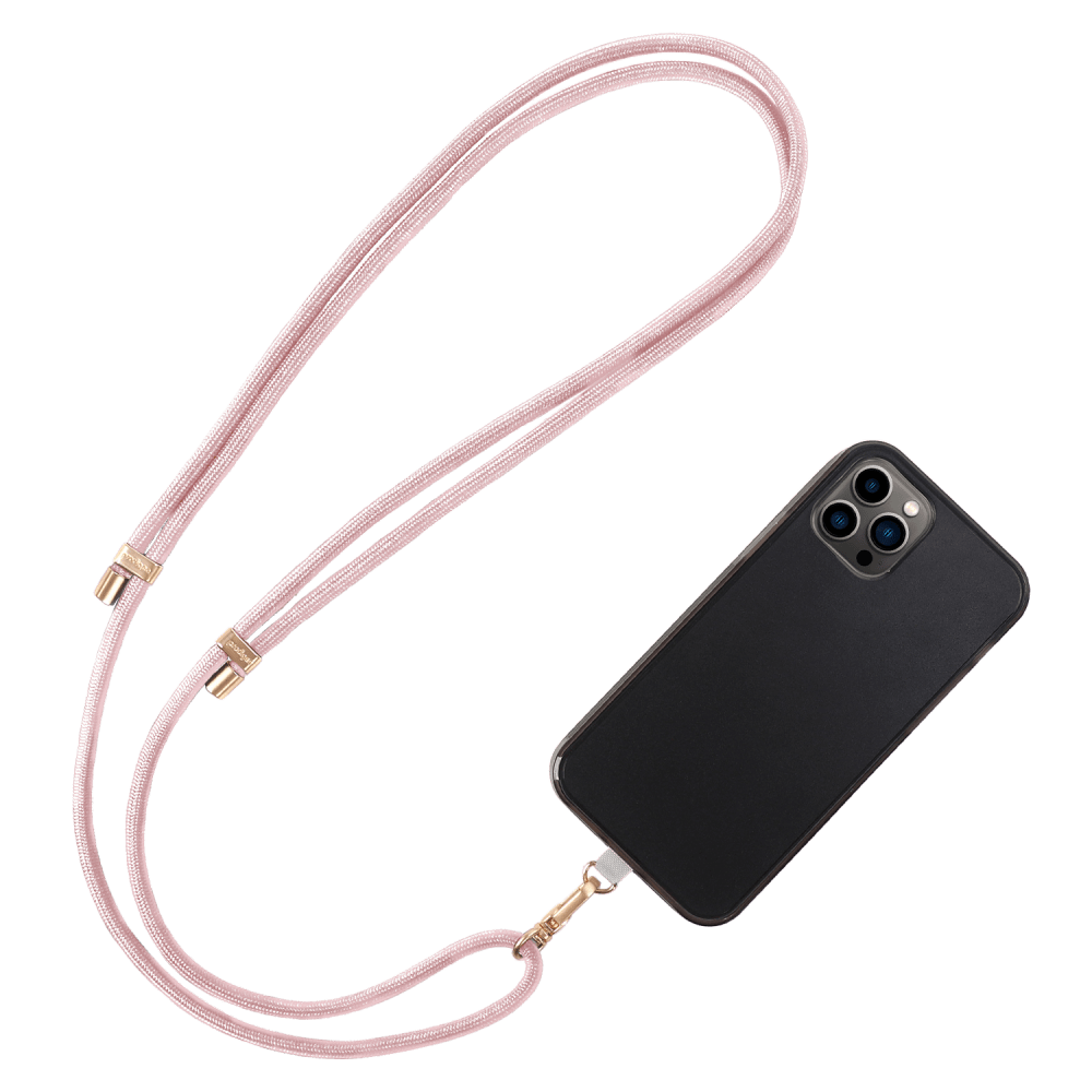 prodigee Strap n Go Universal Crossbody Lanyard Rose Gold