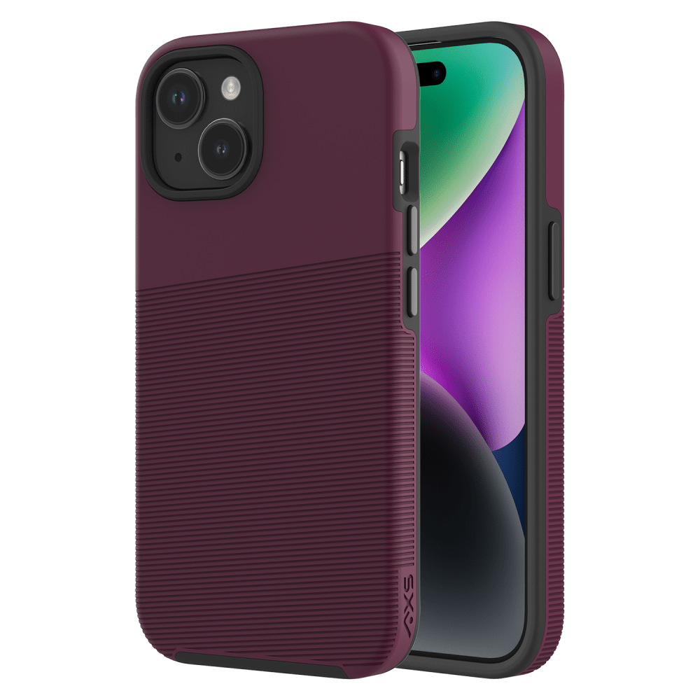 AXS PROTech Plus Case for Apple iPhone 15 Sangria