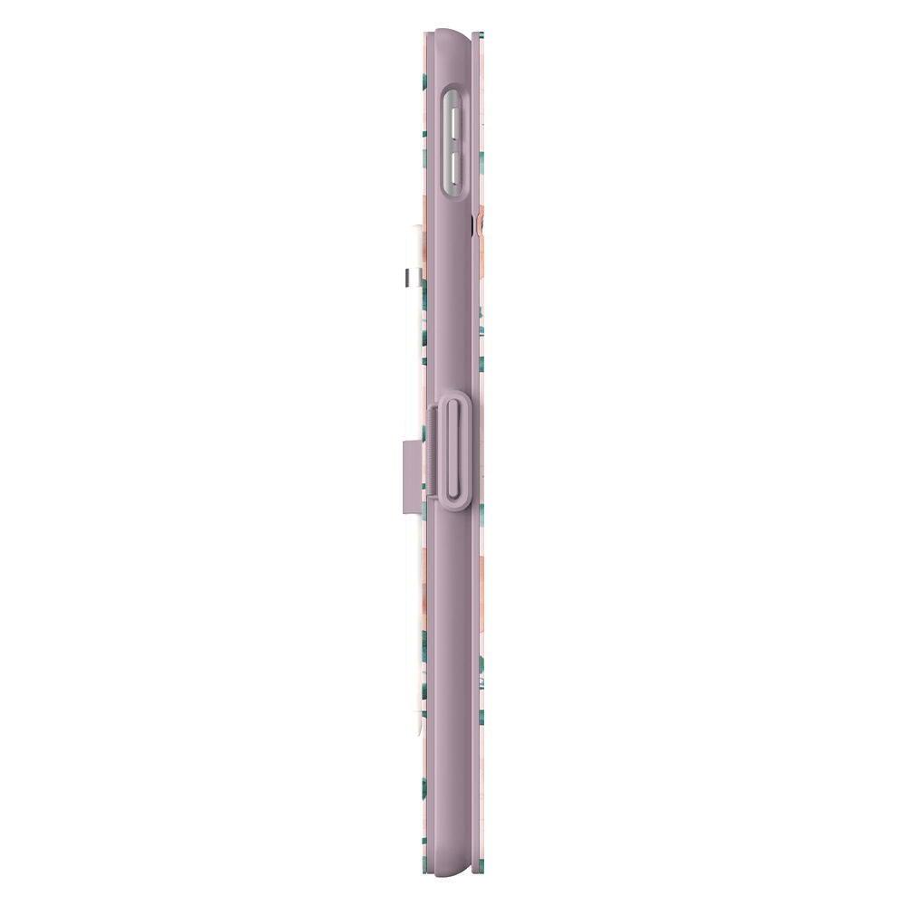 Speck Balance Folio Case for Apple iPad 10.2 Watercolor Roses and Washed Lilac