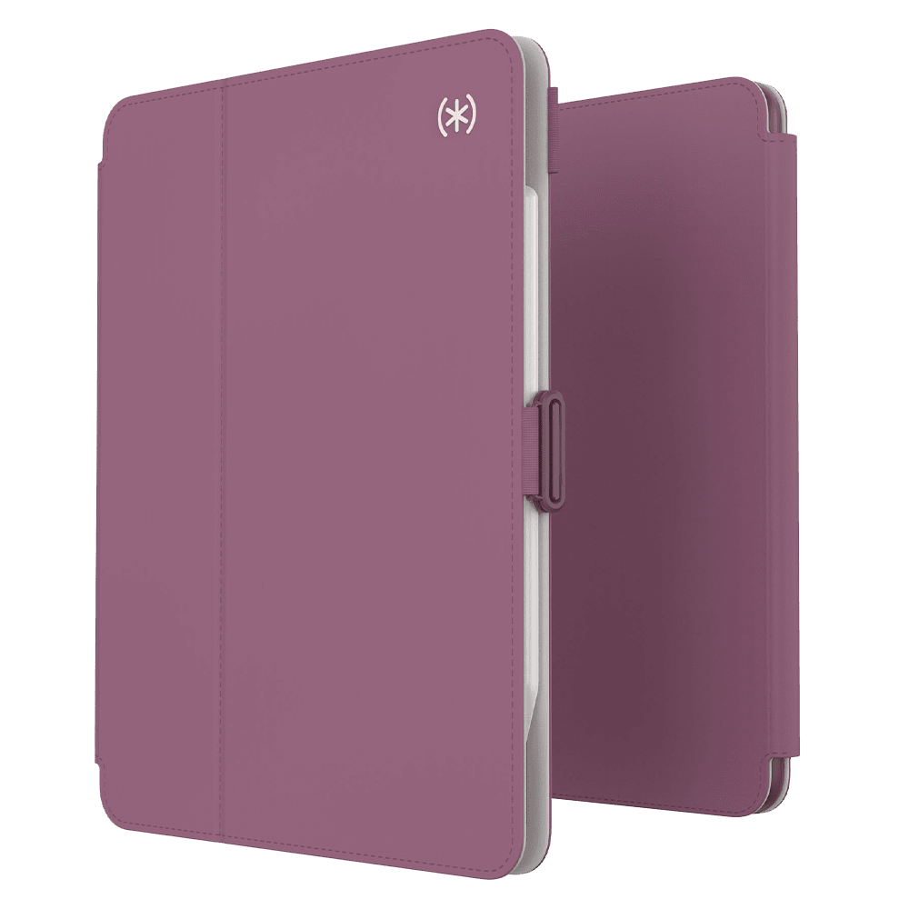 Speck Balance Folio Case for Apple iPad Pro 11 (2022 / 2021 / 2020 / 2018) / Air 10.9 / Air 2022 Plumberry and Crushed Purple