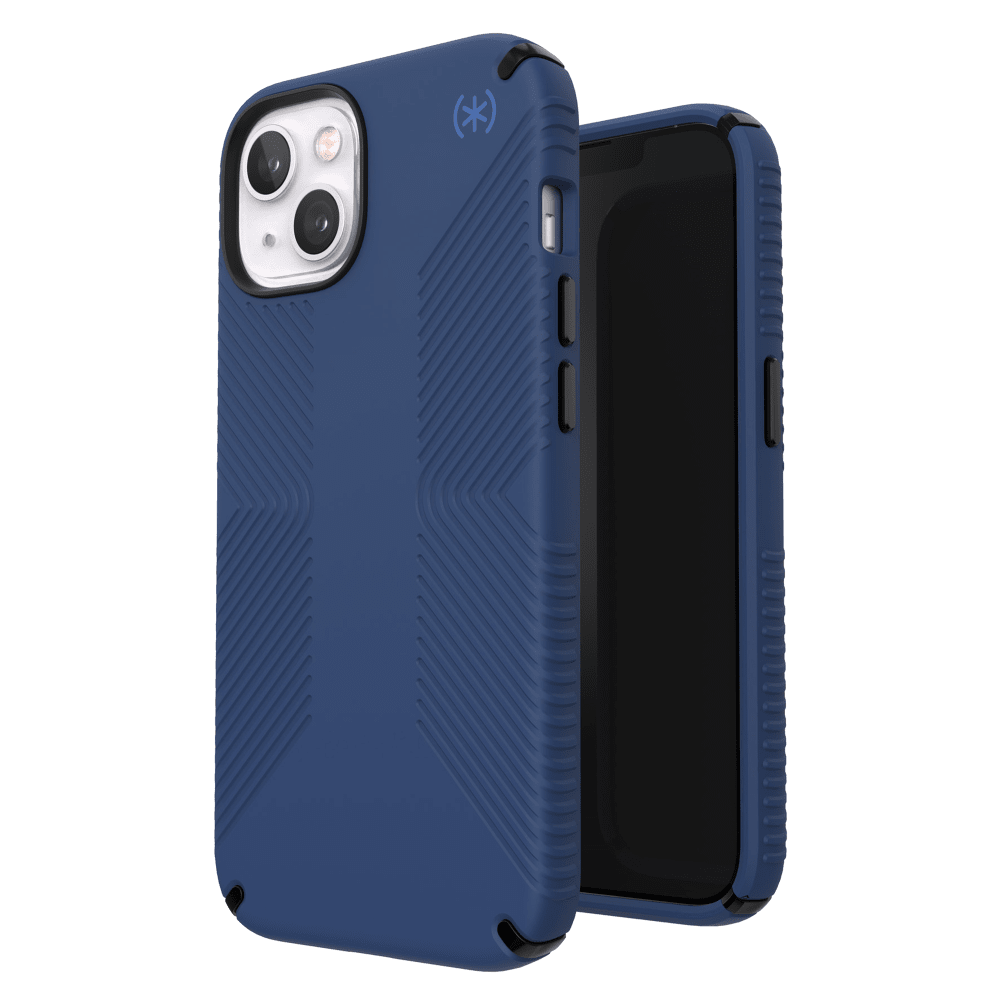 Speck Presidio2 Grip Case for Apple iPhone 13 Coastal Blue and Black