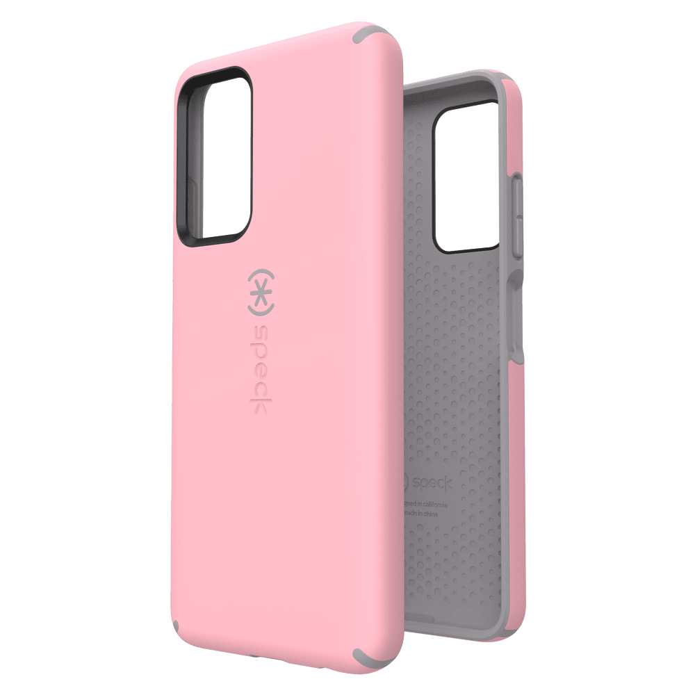Speck Presidio Impact Hero Case for Samsung Galaxy A03s Rosy Pink and Cathedral Grey