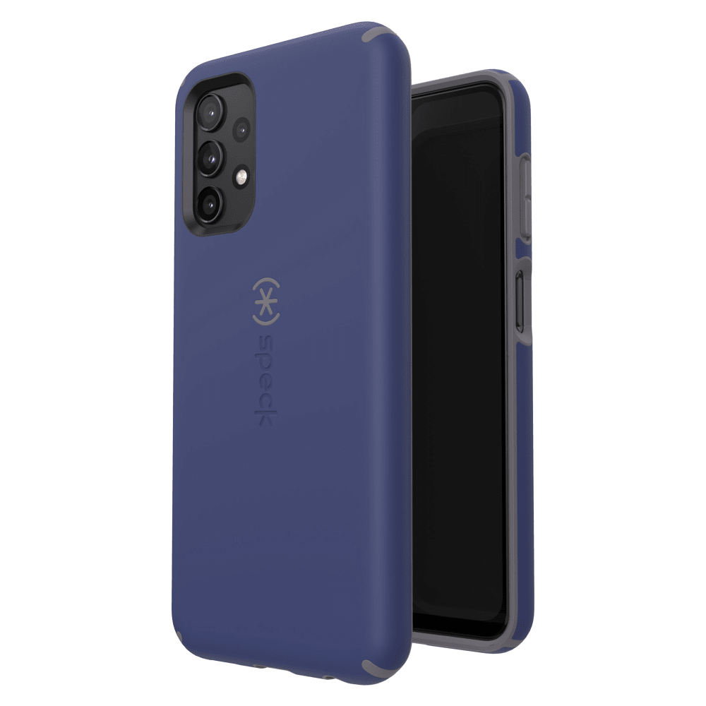Speck Presidio Impact Hero Case for Samsung Galaxy A13 Prussian Blue and Cloudy Grey