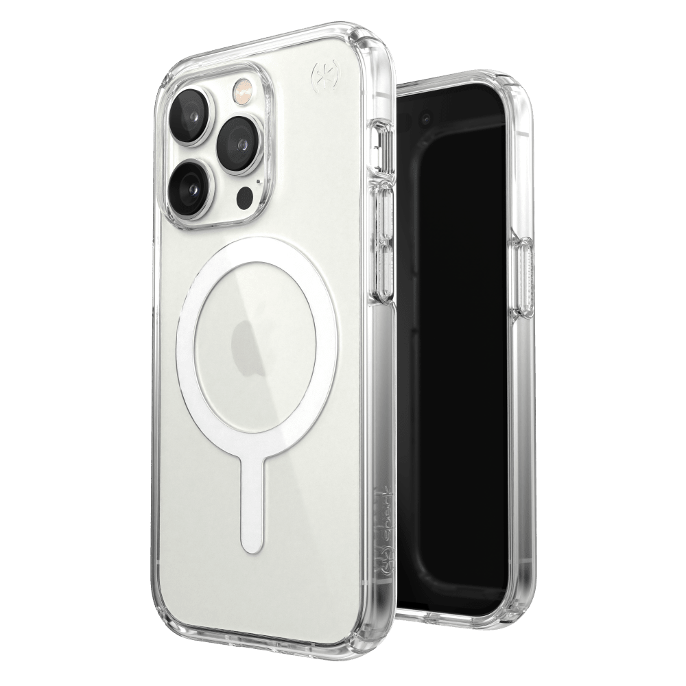 Speck Presidio Perfect Clear MagSafe Case for Apple iPhone 14 Pro Clear