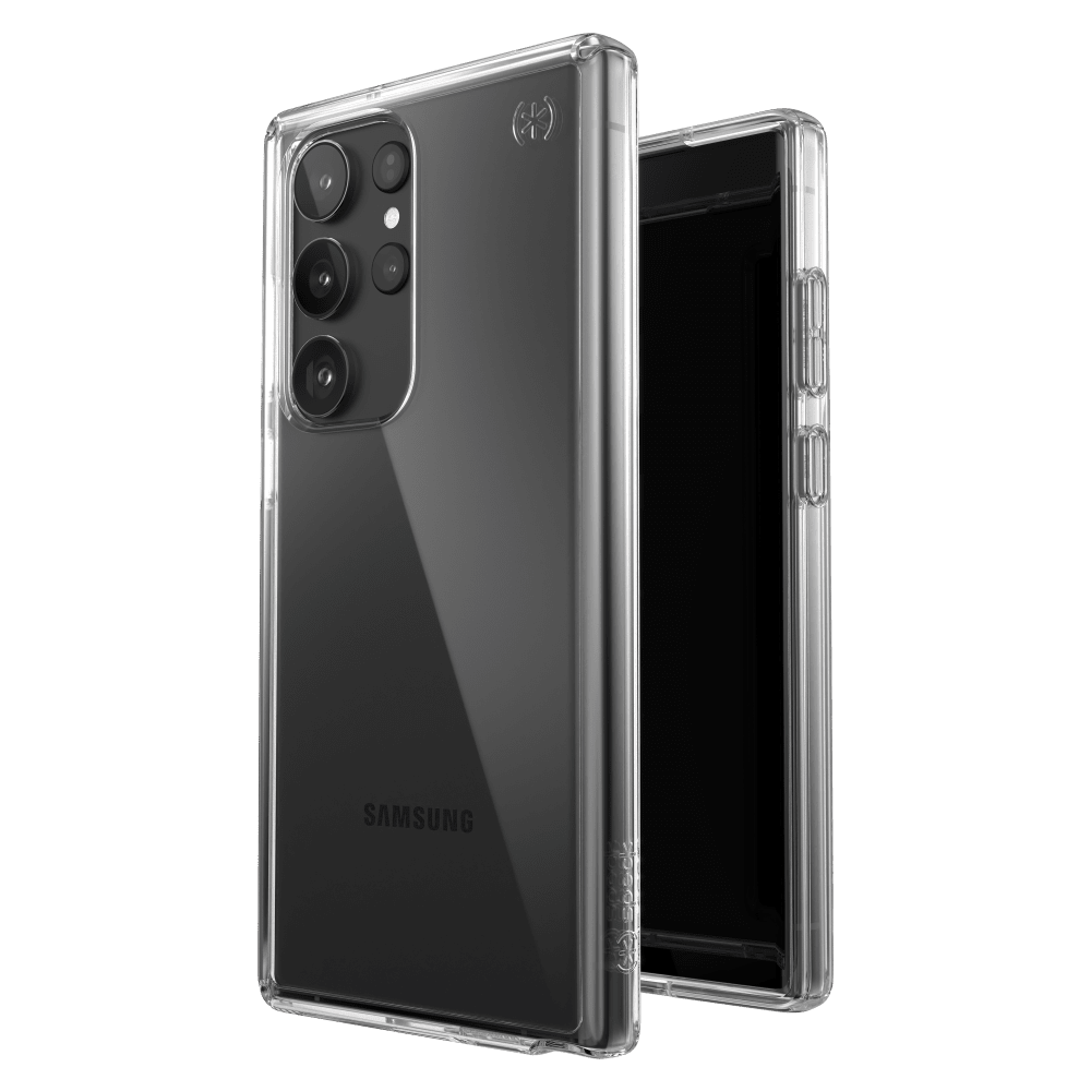 Speck Presidio Perfect Clear Case for Samsung Galaxy S23 Ultra Clear