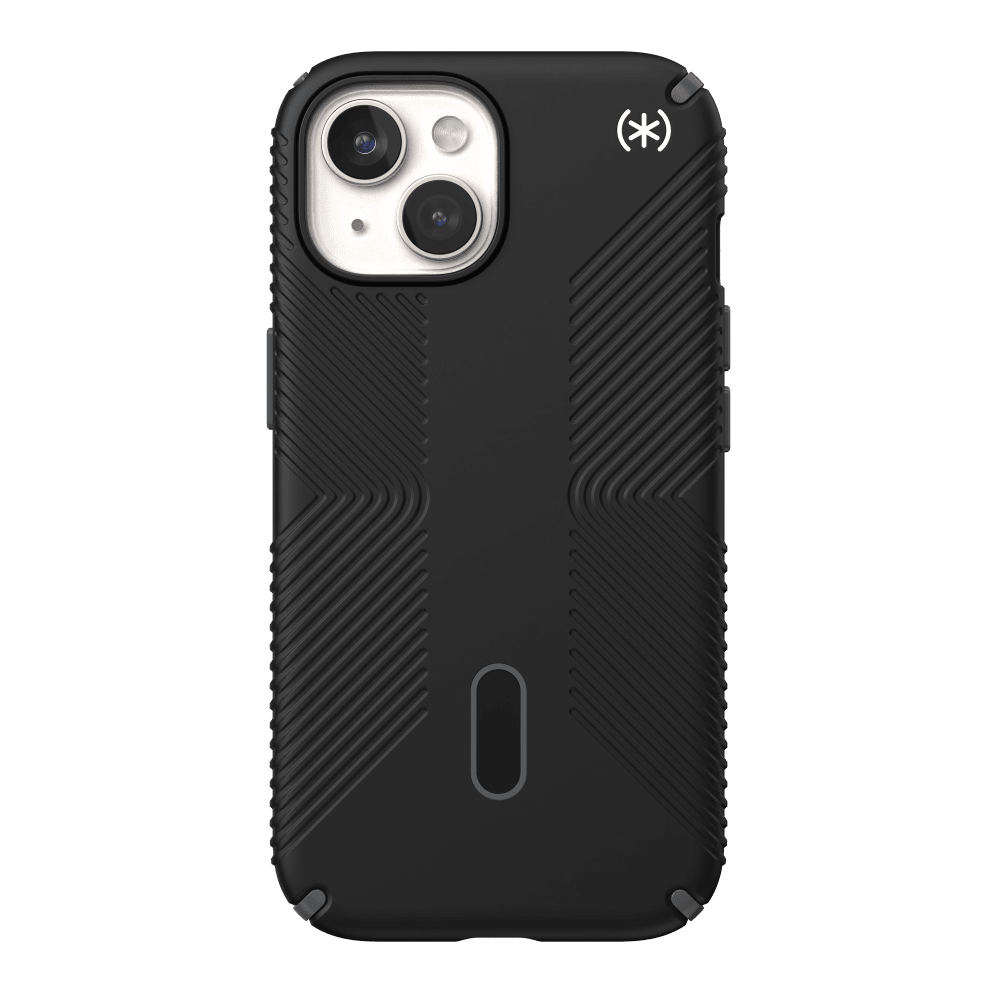 Speck Presidio2 Grip MagSafe Case for Apple iPhone 15 / iPhone 14 / iPhone 13 Black