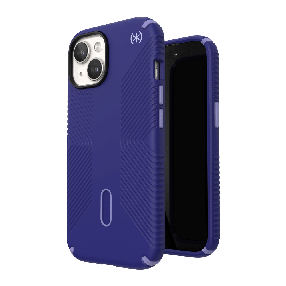Speck Presidio2 Grip MagSafe Case for Apple iPhone 15 / iPhone 14 / iPhone 13 Future Blue