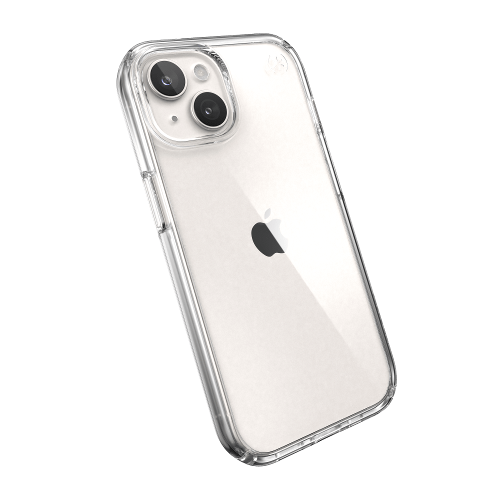 Speck Presidio Perfect Clear Case for Apple iPhone 15 / iPhone 14 / iPhone 13 Clear