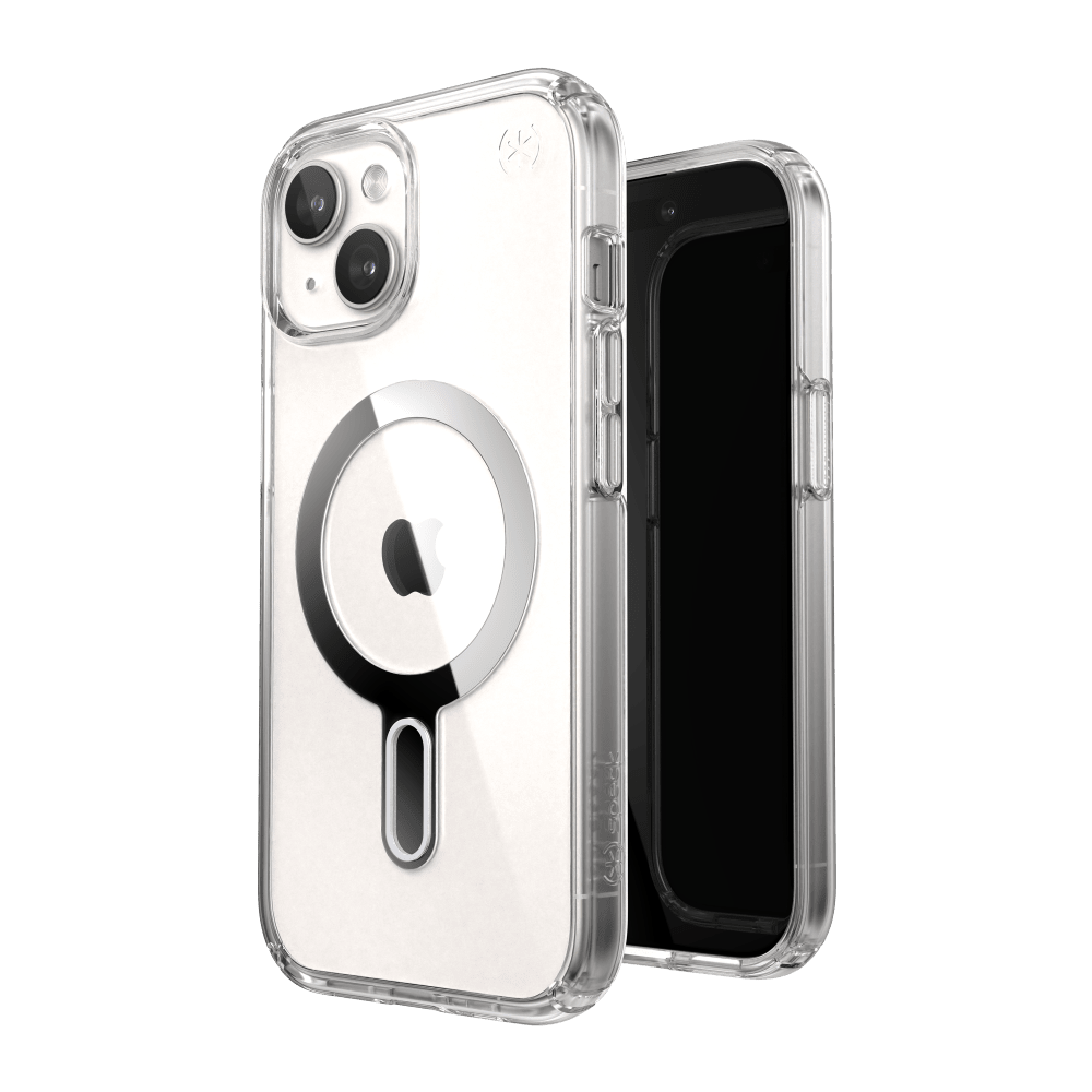 Speck Presidio Perfect Clear MagSafe Case for Apple iPhone 15 / iPhone 14 / iPhone 13 Clear