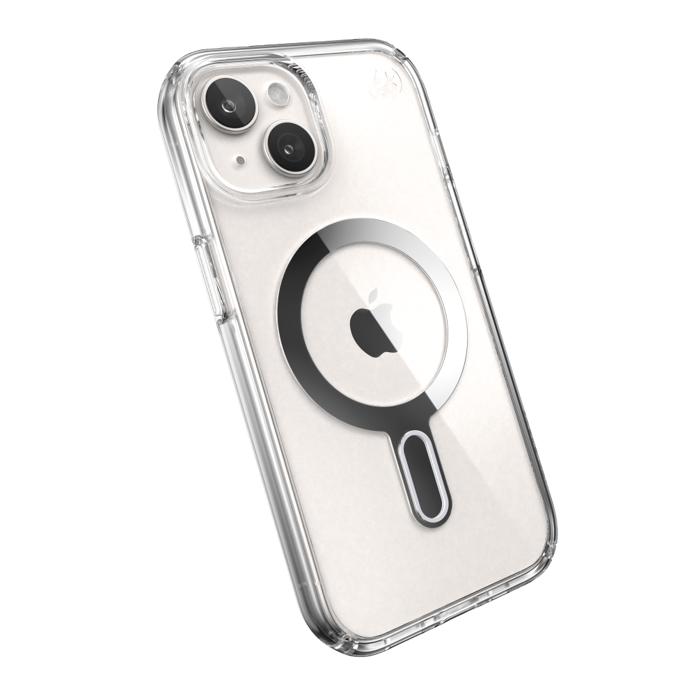 Speck Presidio Perfect Clear MagSafe Case for Apple iPhone 15 / iPhone 14 / iPhone 13 Clear