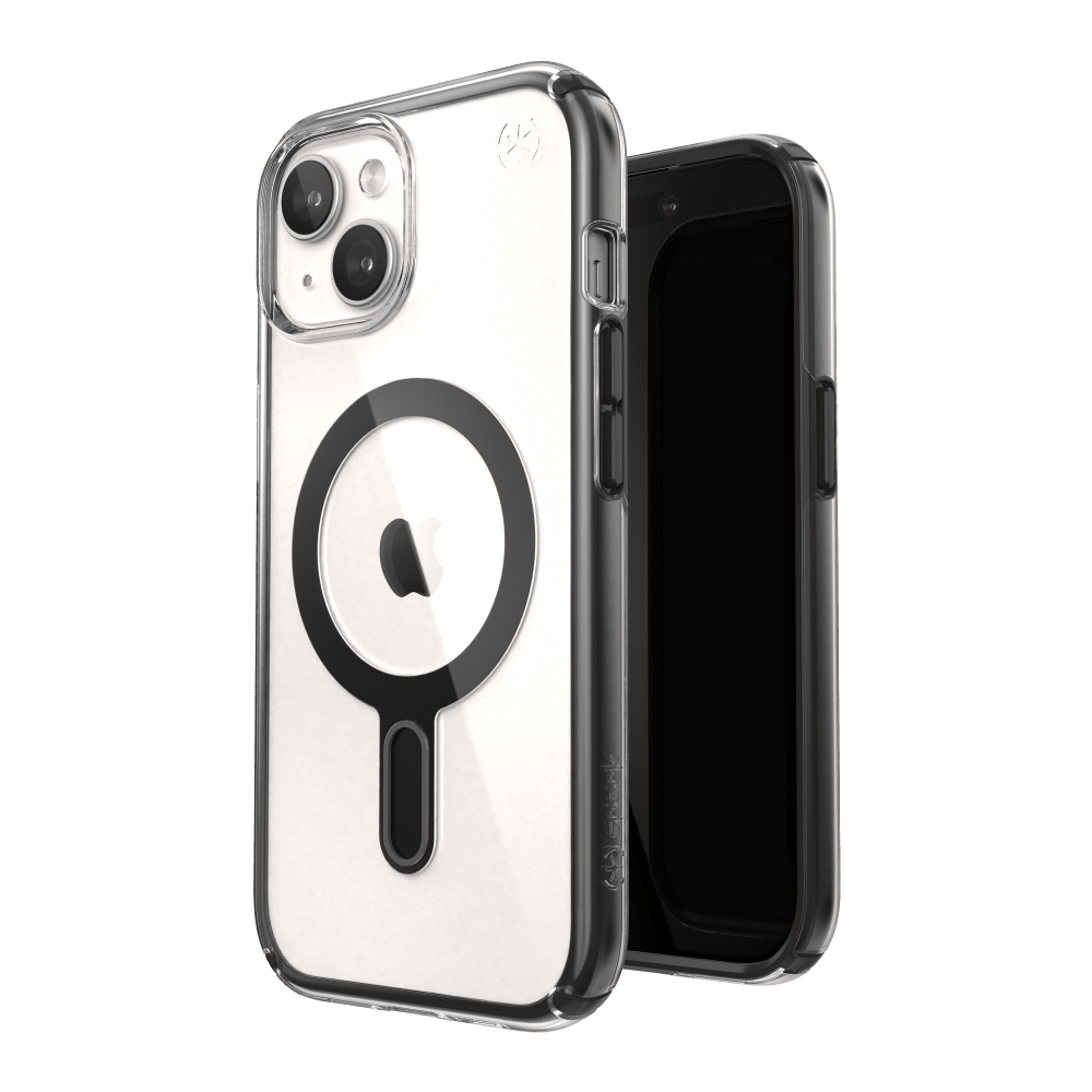 Speck Presidio Clear Plus Case for Apple iPhone 15 / iPhone 14 / iPhone 13 Clear