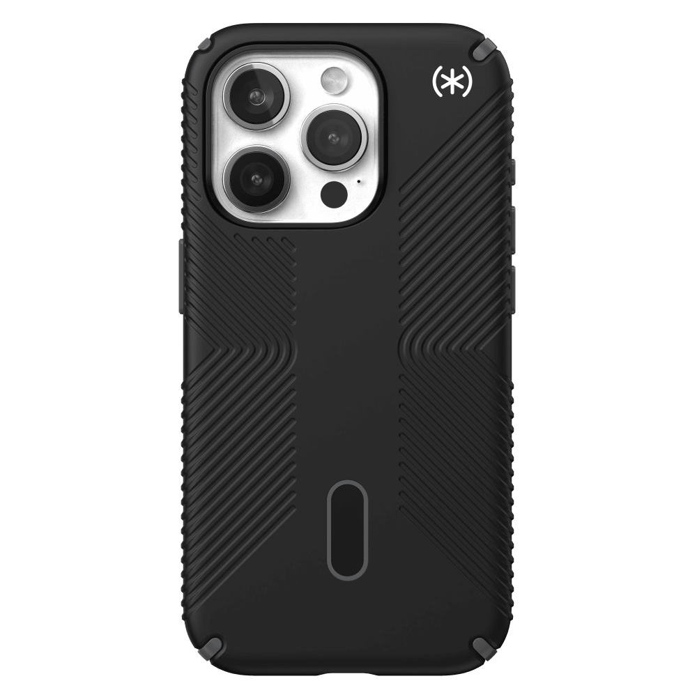 Speck Presidio2 Grip MagSafe Case for Apple iPhone 15 Pro Black