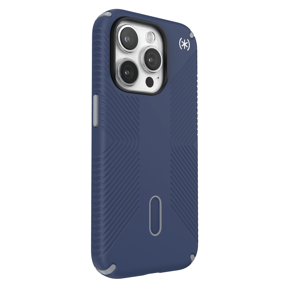 Speck Presidio2 Grip MagSafe Case for Apple iPhone 15 Pro Coastal Blue