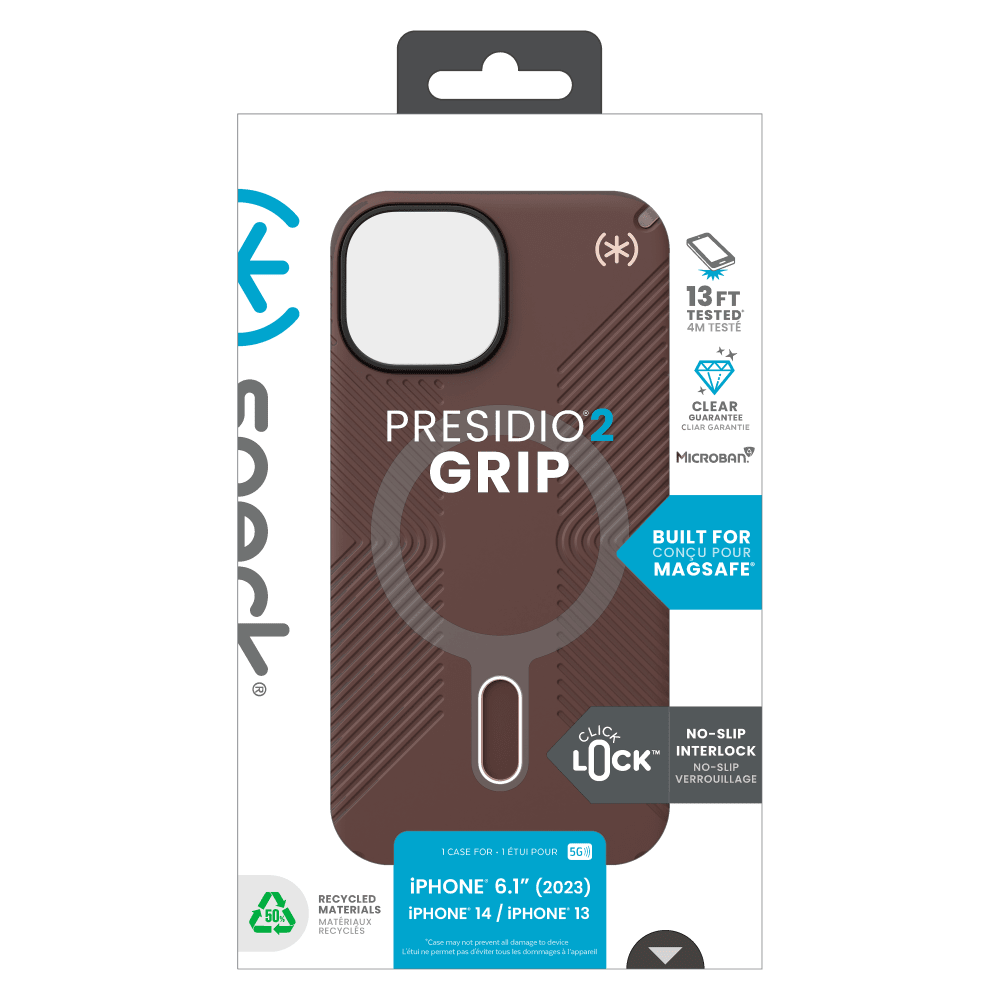 Speck Presidio2 Grip MagSafe Case for Apple iPhone 15 Pro New Planet