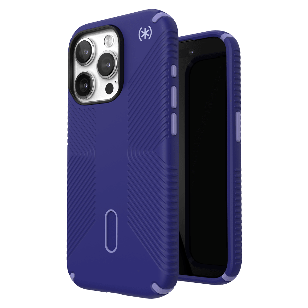 Speck Presidio2 Grip MagSafe Case for Apple iPhone 15 Pro Future Blue
