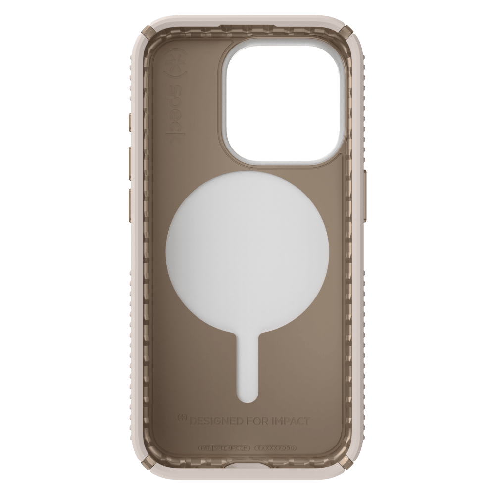 Speck Presidio2 Grip MagSafe Case for Apple iPhone 15 Pro Bleached Bone