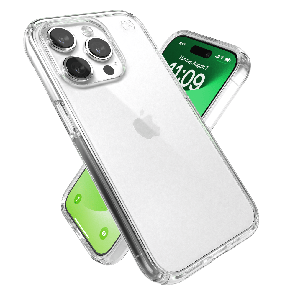 Speck Presidio Perfect Clear Case for Apple iPhone 15 Pro Clear