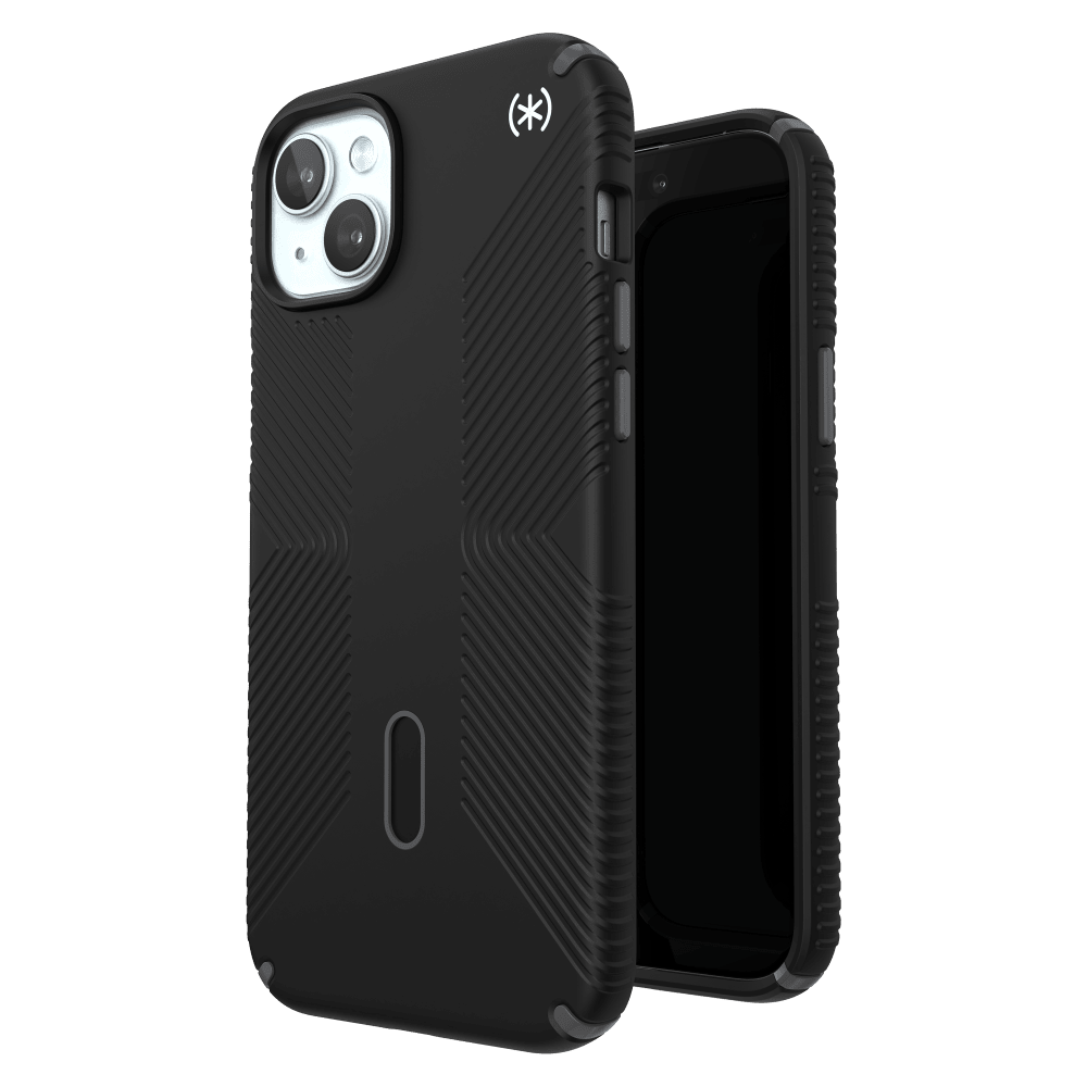 Speck Presidio2 Grip MagSafe Case for Apple iPhone 15 Plus / iPhone 14 Plus Black