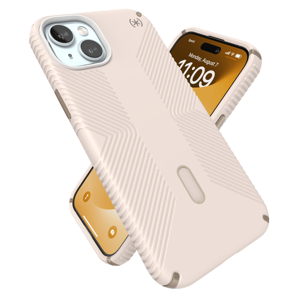 Speck Presidio2 Grip MagSafe Case for Apple iPhone 15 Plus / iPhone 14 Plus Bleached Bone