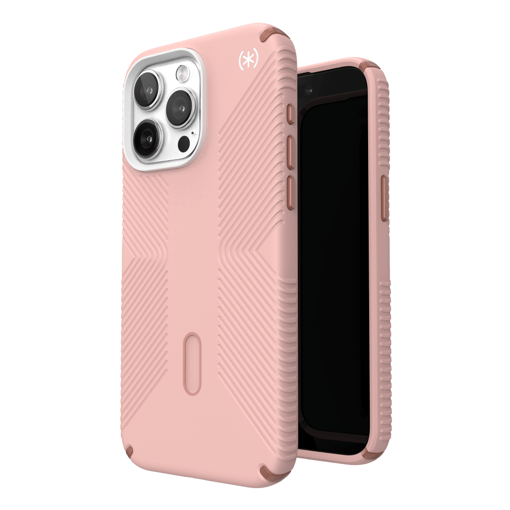 Speck Presidio2 Grip MagSafe Case for Apple iPhone 15 Pro Max Dahlia Pink