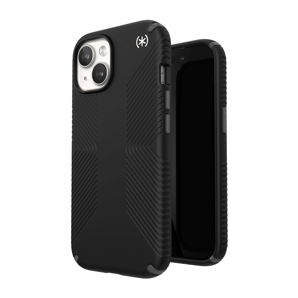 Speck Presidio2 Grip Case for Apple iPhone 15 / iPhone 14 / iPhone 13 Black