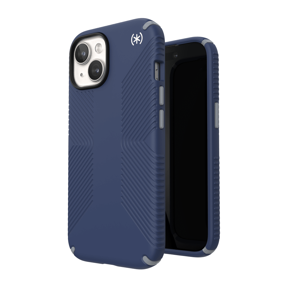 Speck Presidio2 Grip Case for Apple iPhone 15 / iPhone 14 / iPhone 13 Coastal Blue