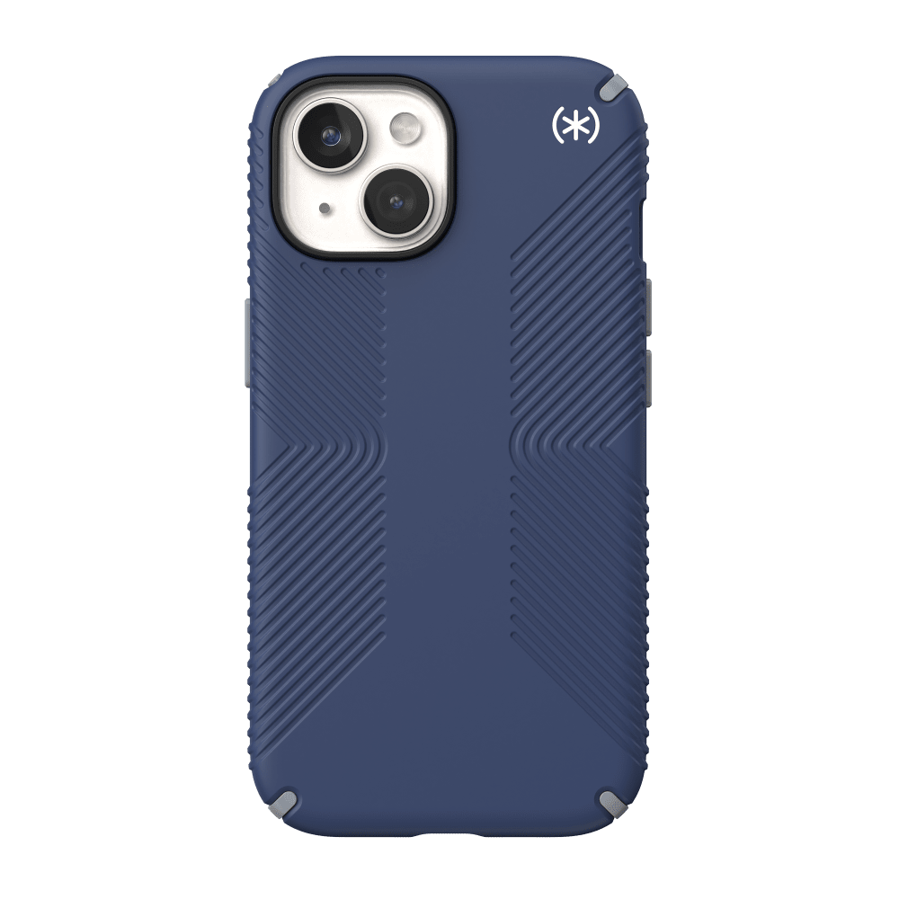 Speck Presidio2 Grip Case for Apple iPhone 15 / iPhone 14 / iPhone 13 Coastal Blue