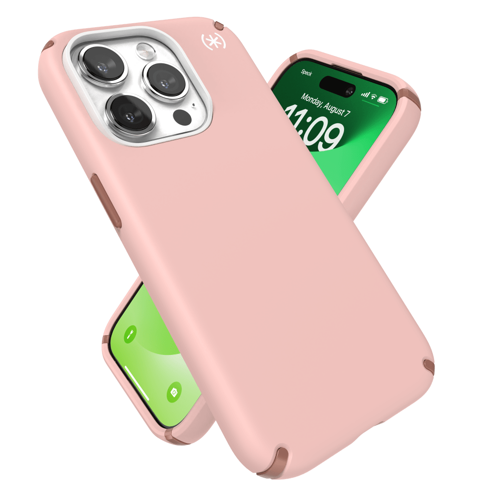 Speck Presidio2 Pro Case for Apple iPhone 15 Pro Dahlia Pink