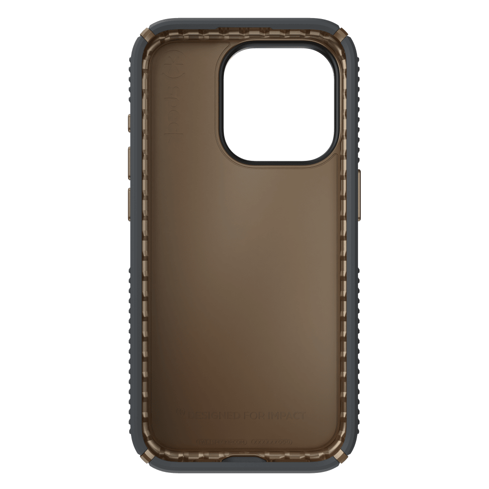 Speck Presidio2 Grip Case for Apple iPhone 15 Pro Charcoal Grey