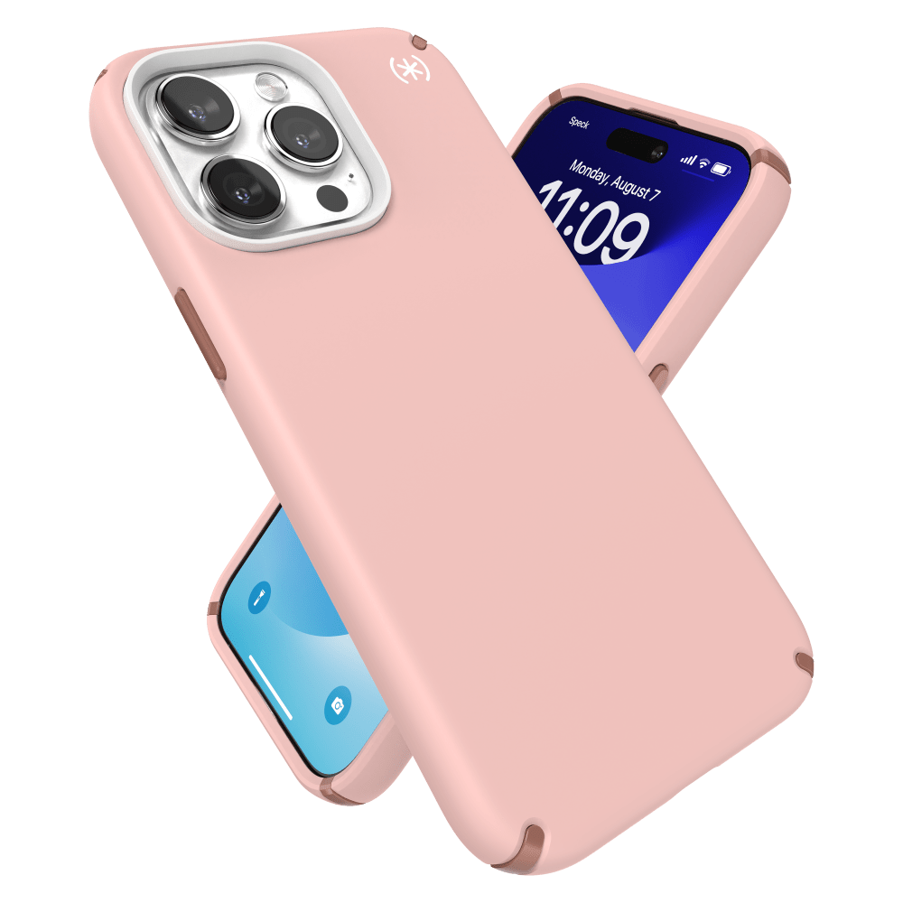 Speck Presidio2 Pro Case for Apple iPhone 15 Pro Max Dahlia Pink