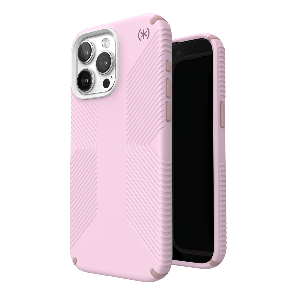 Speck Presidio2 Grip MagSafe Case for Apple iPhone 15 Pro Max Soft Lilac