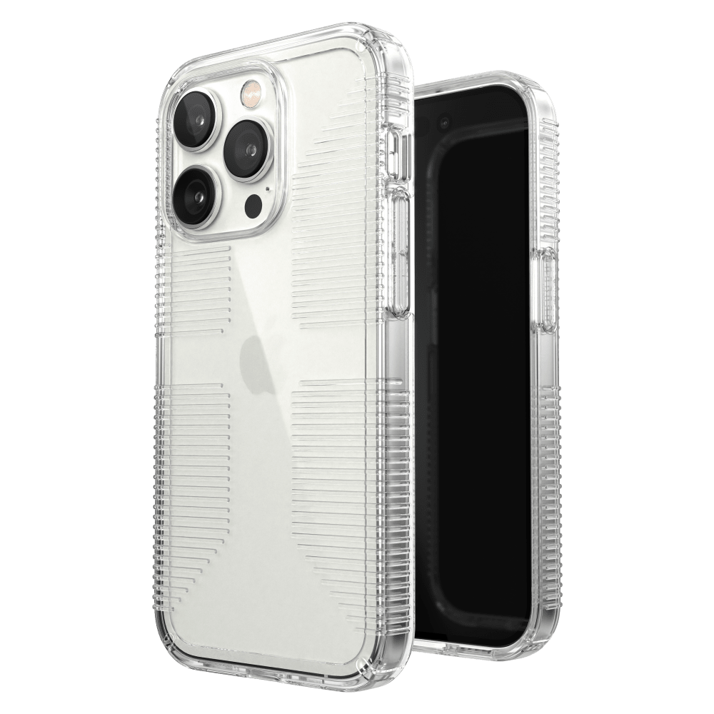 Speck Gemshell Grip Case for Apple iPhone 14 Pro Clear