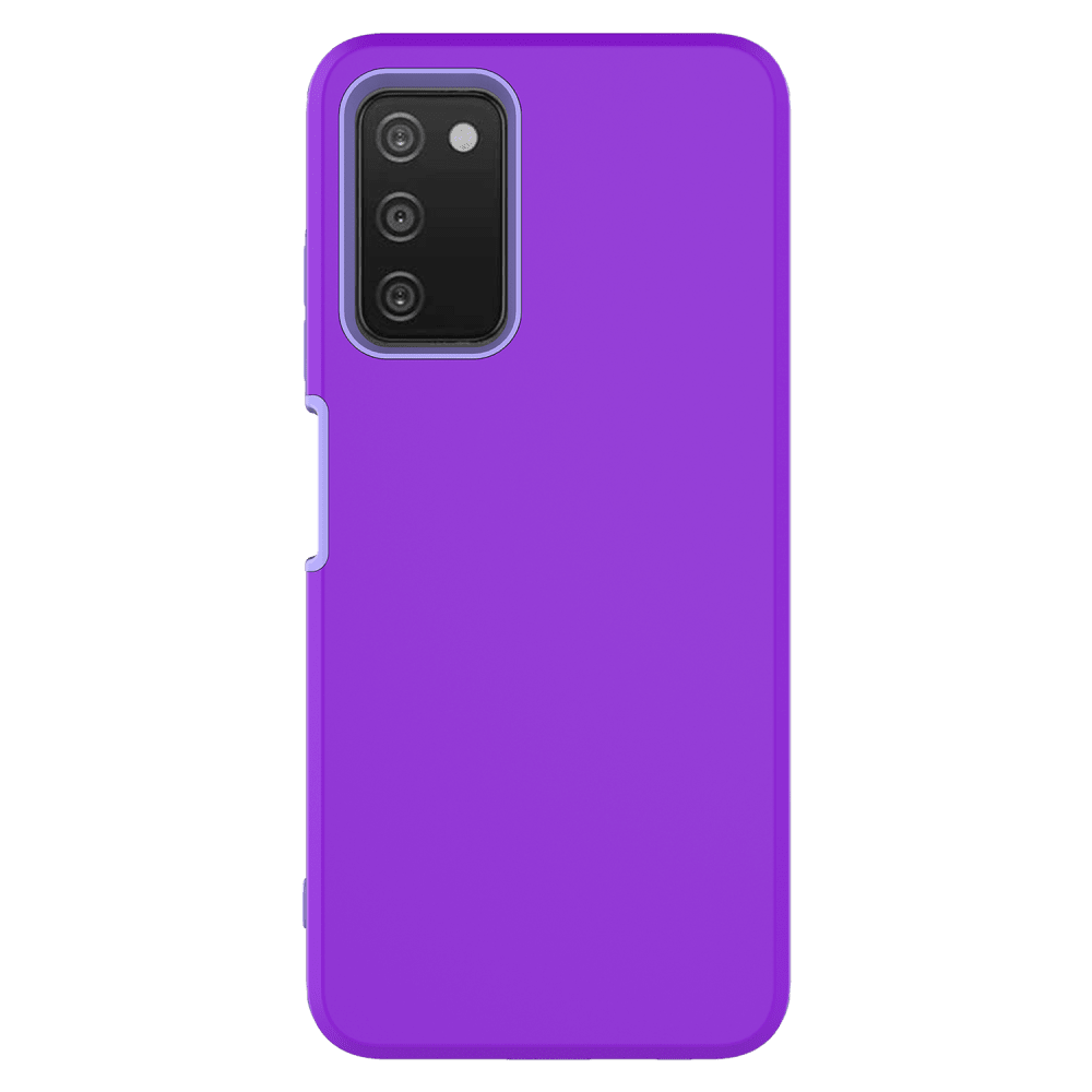 AMPD Classic Slim Dual Layer Case for Samsung Galaxy A03s Purple