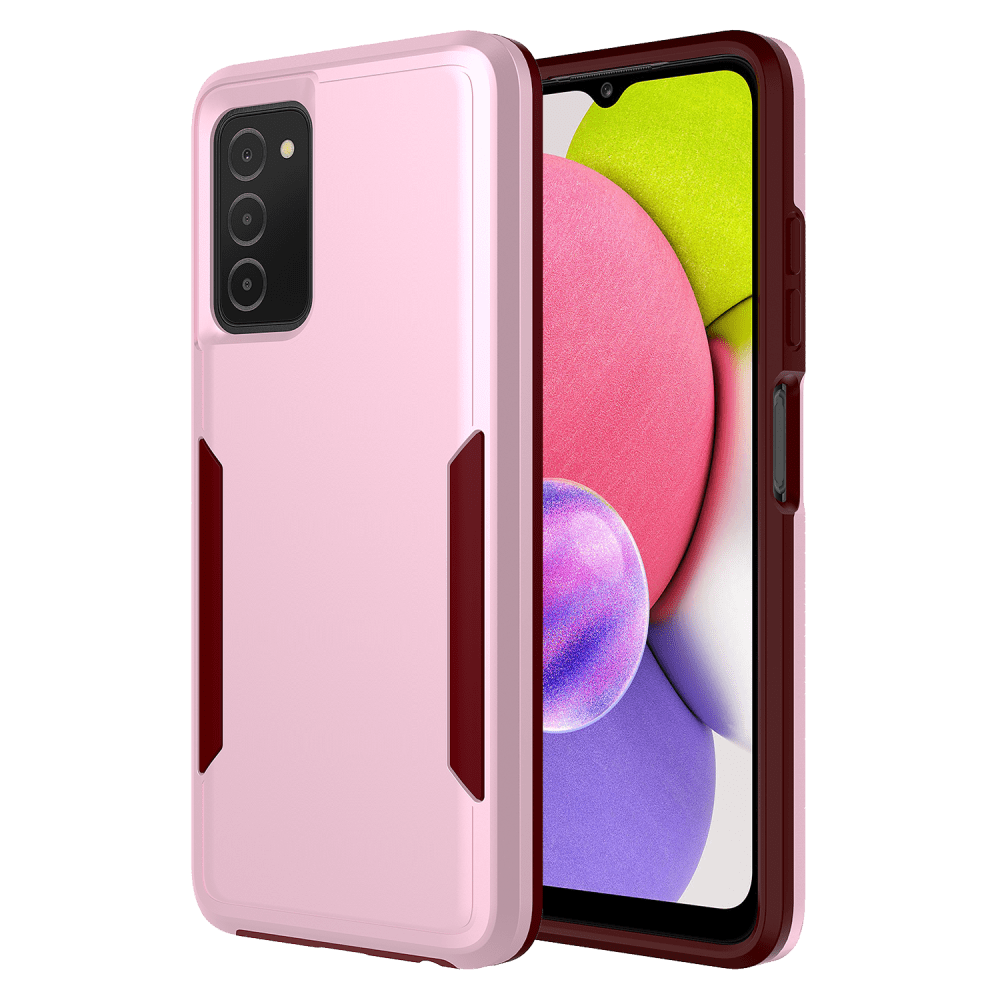 AMPD Military Drop Case for Samsung Galaxy A03s Pink