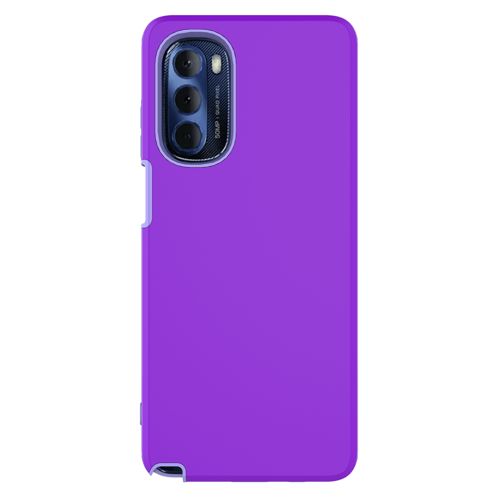 AMPD Classic Slim Dual Layer Case for Motorola Moto G Stylus (2022) / Moto G Stylus 5G (2022) Purple