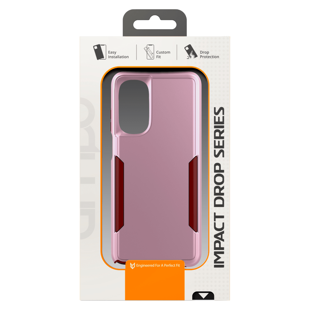 AMPD Military Drop Case for Motorola Moto G Stylus (2022) / Moto G Stylus 5G (2022) Pink