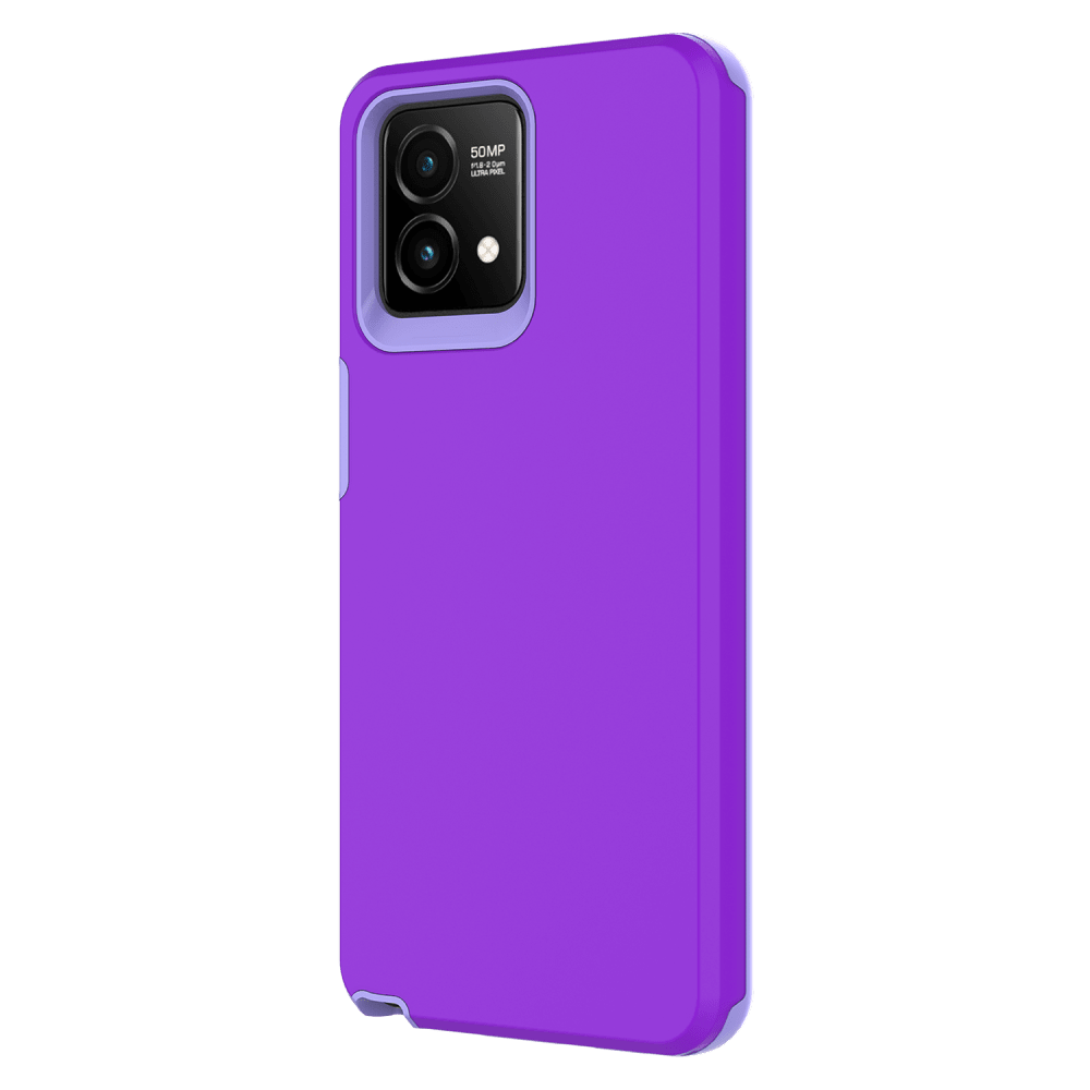 AMPD Classic Slim Dual Layer Case for Motorola Moto G Stylus 5G (2023) / Moto G Stylus (2023) Purple