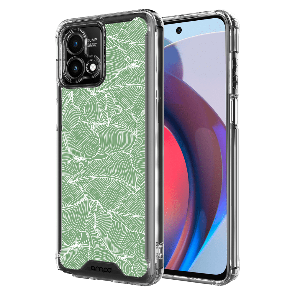 AMPD TPU / Acrylic HD Print Case for Motorola Moto G Stylus 5G (2023) / Moto G Stylus (2023) Palm