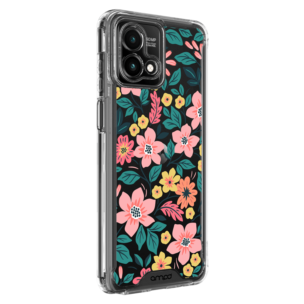 AMPD TPU / Acrylic HD Print Case for Motorola Moto G Stylus 5G (2023) / Moto G Stylus (2023) Wildflower