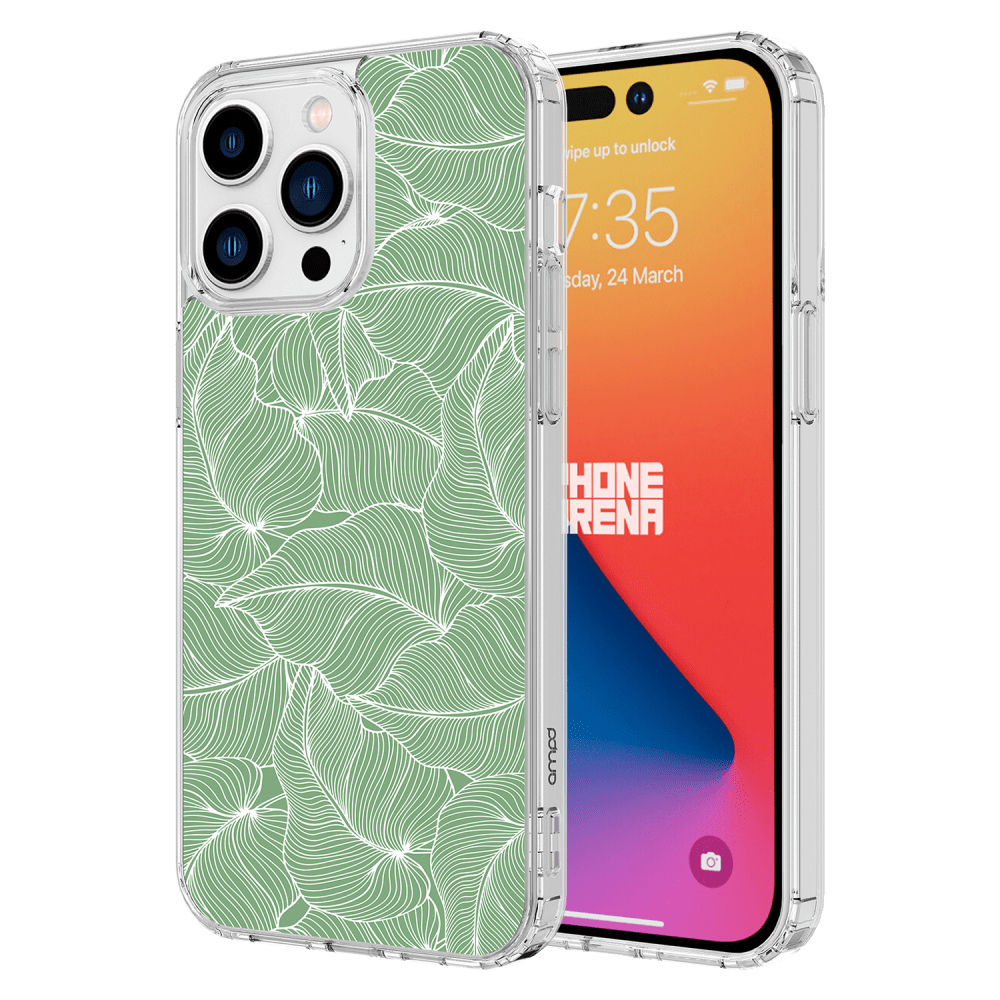 AMPD TPU / Acrylic HD Print MagSafe Case for Apple iPhone 15 Pro Max Palm