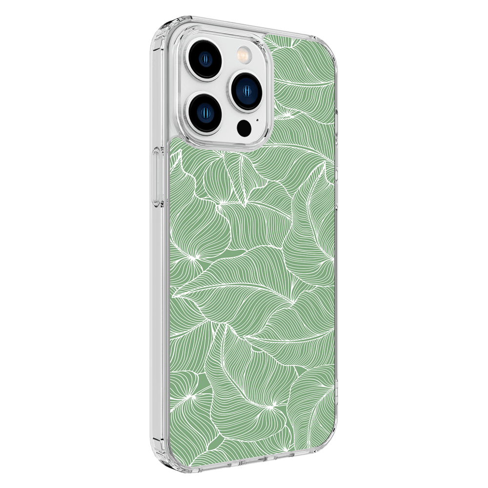 AMPD TPU / Acrylic HD Print MagSafe Case for Apple iPhone 15 Pro Max Palm