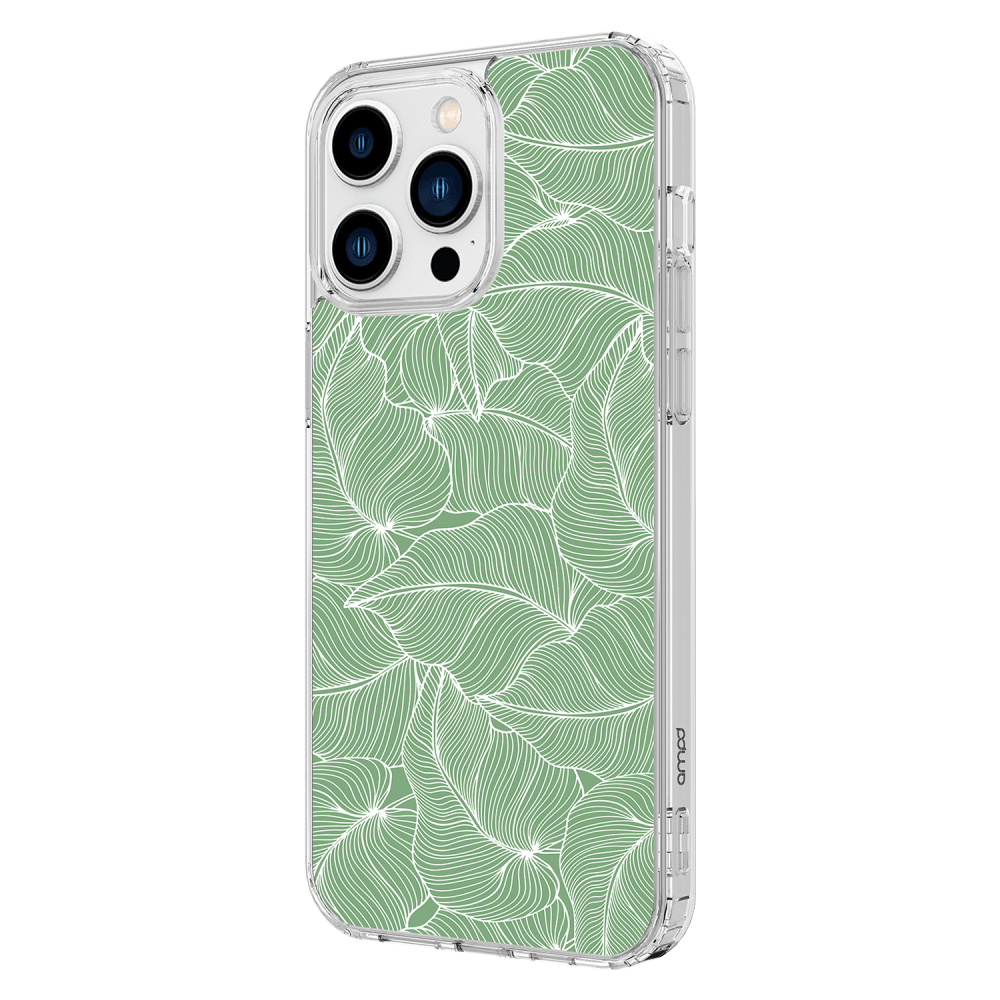 AMPD TPU / Acrylic HD Print MagSafe Case for Apple iPhone 15 Pro Max Palm