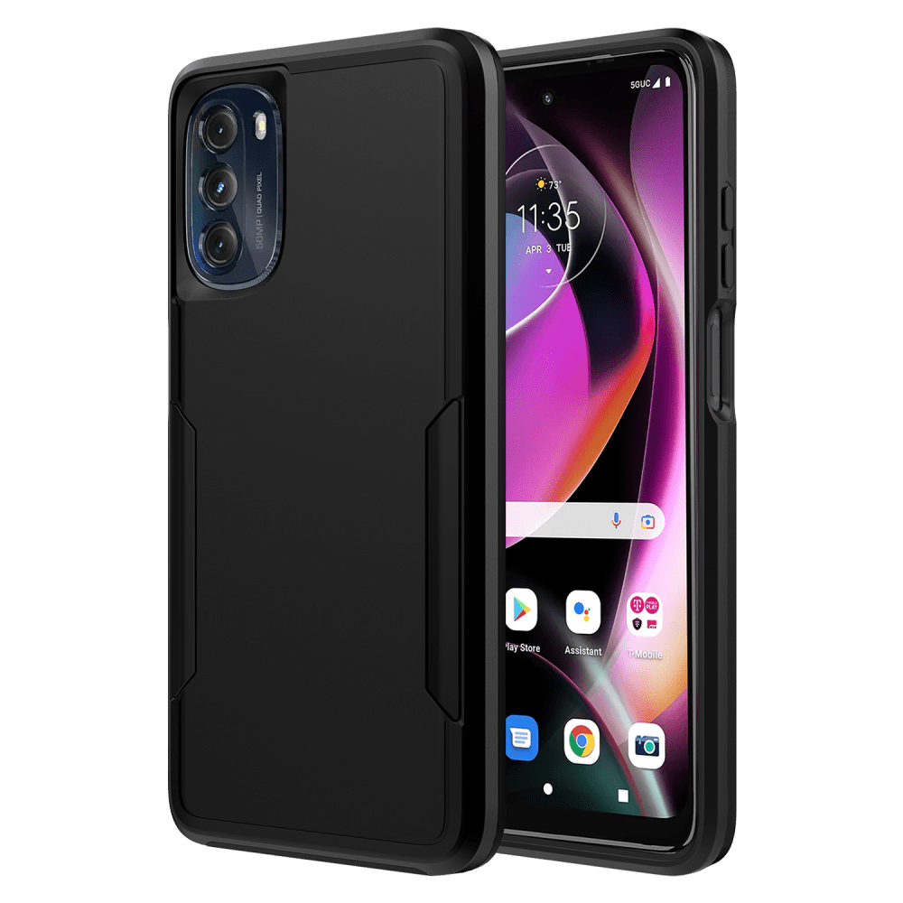 AMPD Military Drop Case for Motorola Moto G 5G (2022) Black