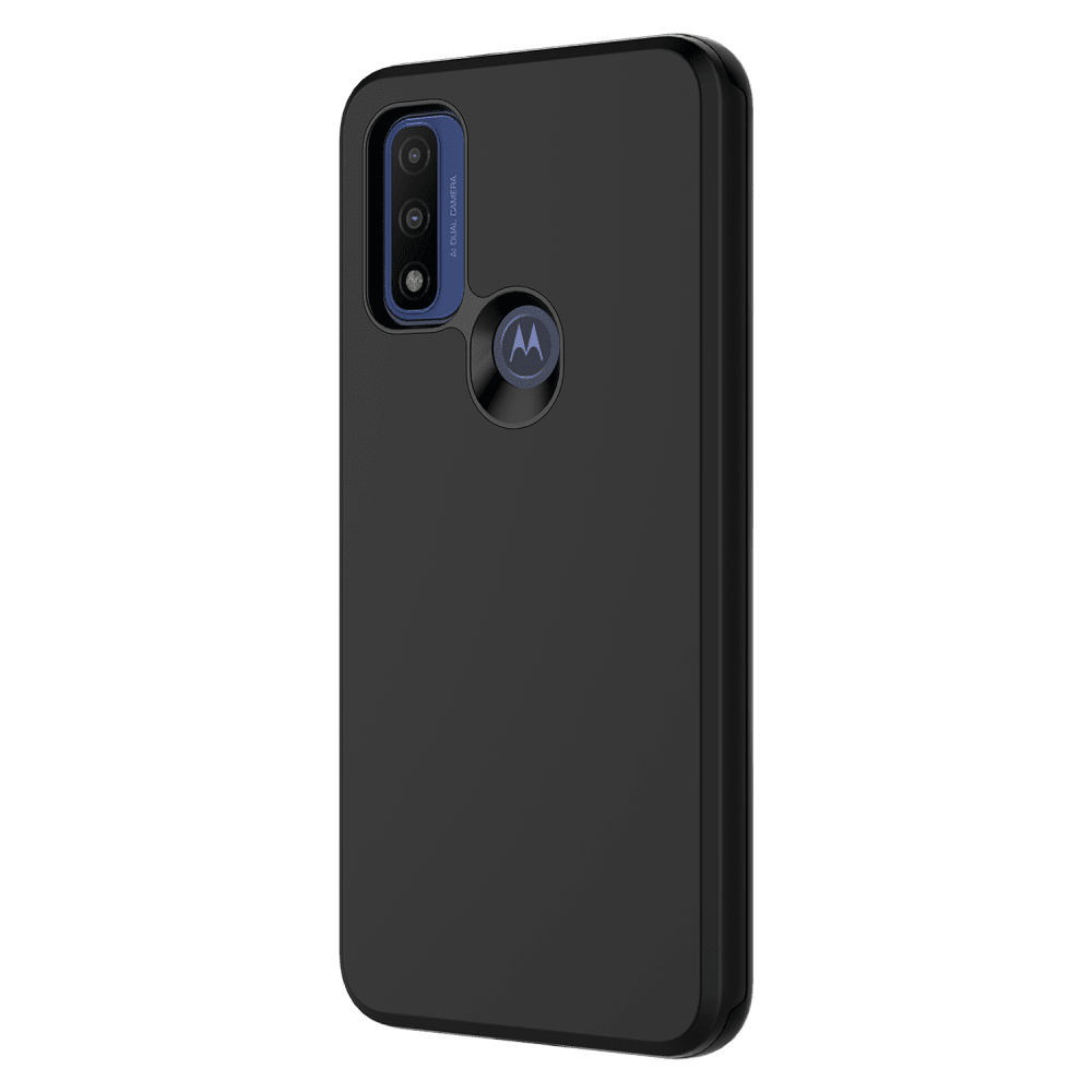 AMPD Classic Slim Dual Layer Case for Motorola Moto G Play (2023) Black
